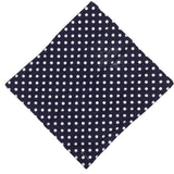 Unisex Retro Art Polka dot Bandana Scarf Wristband-Side Picture