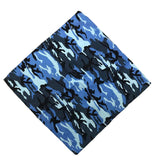 Camo Bandanas Cotton Headwraps Wristband Sports Face -Camo C