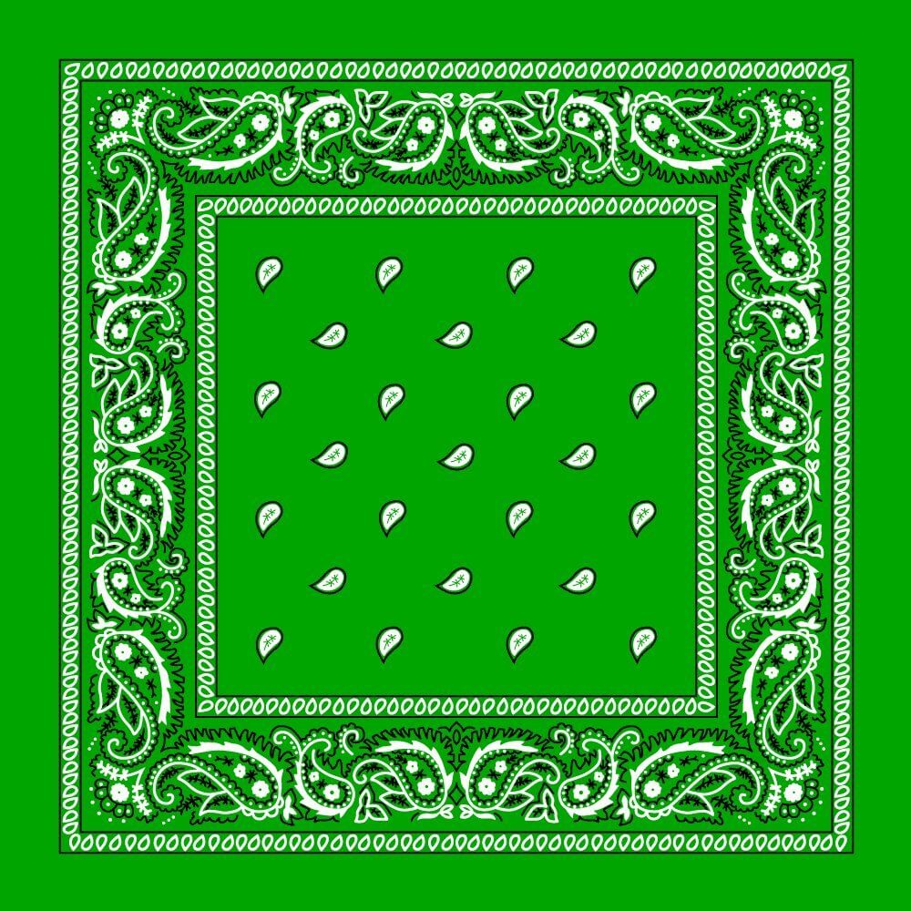 Cotton Bandana Multifunction Paisley Cowboy Handkerchiefs-Side Picture