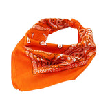 Paisley Bandanas Cowboy Bandana Handkerchiefs Paisley Print Head Wrap Scarf-Effect Picture