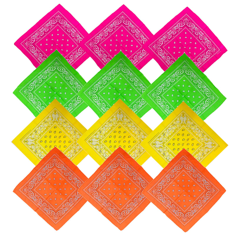 Paisley Bandanas Cowboy Bandana Handkerchiefs Paisley Print Head Wrap Scarf-Main Picture