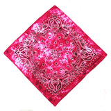 Tie Dye Cotton Paisley Bandana Cowboy Handkerchief-Side Picture
