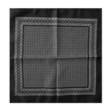 Unisex Retro Art Polka dot Bandana Scarf Wristband-Side Picture