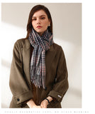 Womens Winter Scarf Cashmere Feel Pashmina Shawl Wraps Soft Warm Blanket Scarves for Women