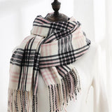 Womens Winter Scarf Cashmere Feel Pashmina Shawl Wraps Soft Warm Blanket Scarves for Women