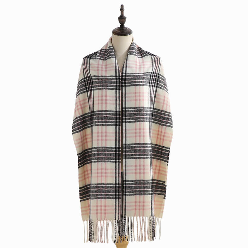Womens Winter Scarf Cashmere Feel Pashmina Shawl Wraps Soft Warm Blanket Scarves for Women