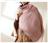 Womens Winter Scarf Cashmere Feel Pashmina Shawl Wraps Soft Warm Blanket Scarves for Women