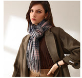 Womens Winter Scarf Cashmere Feel Pashmina Shawl Wraps Soft Warm Blanket Scarves for Women