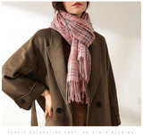 Womens Winter Scarf Cashmere Feel Pashmina Shawl Wraps Soft Warm Blanket Scarves for Women