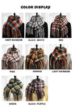 Womens Pashmina Shawls Wraps Warm Winter Scarfs Gift Soft Cashmere Feel Fall Scarf for Women