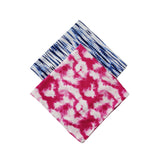 12-pack of all polyester squares, random pattern cotton and polyester headscarves, small floral bandanas