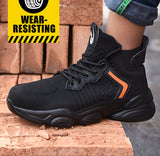 Steel Toe Shoes for Men Women Breathable Lightweight Safety Shoes Men Construction Work Sneaker Composite