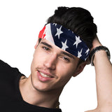 USA Flag Clothing Bandana Patriotic Accessories-Effect Picture