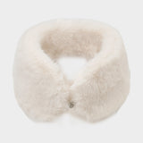 Winter imitation otter rabbit fur, magnetic buckle scarf, fashion all-match women