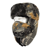 Men's and women's winter outdoor warm cotton hat camouflage thickening ear protection Lei Feng hat riding windproof