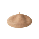 Adult wool beret - French beret - Artist hat - Woolen painter bud hat