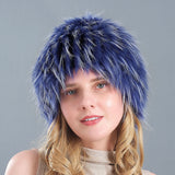 Winter imitation fox fur hat whole hair hat wide fur ear protection hat
