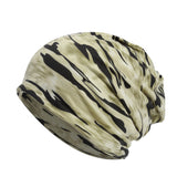 Men's and women's cotton camouflage hooded pregnant women confinement wool hat scarf