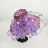 New Lace UV Protection European Beauty Fashion Hat Bow Bird's Nest Sun Hat