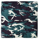 12 Pack Cotton Camouflage Print Outdoor Riding Sports Mountaineering Dress Up Sweat-absorbing Sunscreen Blocks