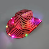 EVA Composite Magic Ribbon Lamp Cap Halloween Carnival Party Colorful Western Cowboy Hat Styling Hat