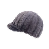 Mink winter fashion mink velvet hat men and women with the same style wild thick warm knight hat