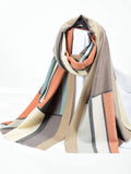 Fashion Women's Silk Scarf Print Long Scarf Shawl