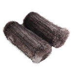 Mink fur half-finger gloves warm fur winter ladies cute all-match fingerless wristbands