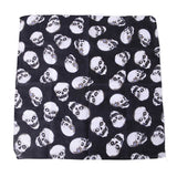 12 skull bandana tie retro hip-hop pocket squares--style 17