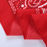 Cotton Bandana Multifunction Paisley Cowboy Handkerchiefs-Detail Picture