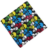 12 skull bandana tie retro hip-hop pocket squares--style 06