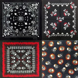 12 skull bandana tie retro hip-hop pocket squares--4 Color Mixing-01
