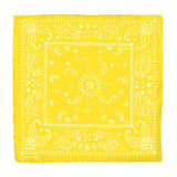Men's Women's 100% Cotton Multi-Purpose Bandana Gift Sets – Yellow