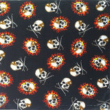 12 skull bandana tie retro hip-hop pocket squares--style 02