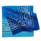 Gradient Paisley Cotton Novelty Cowboy Head Wrap Handkerchief-Detail Picture