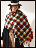 Womens Pashmina Shawls Wraps Warm Winter Scarfs Gift Soft Cashmere Feel Fall Scarf for Women